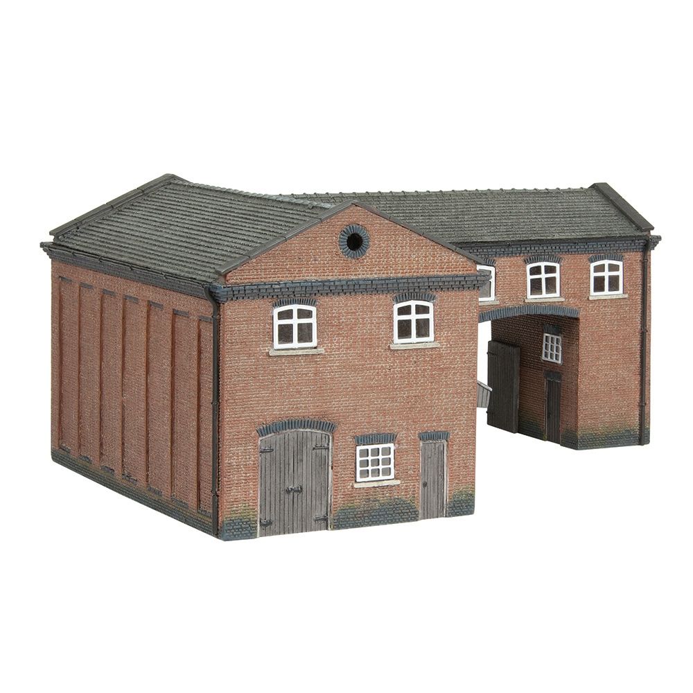 Bachmann 42-0086 Scenecraft Industrial Gate House - N Gauge