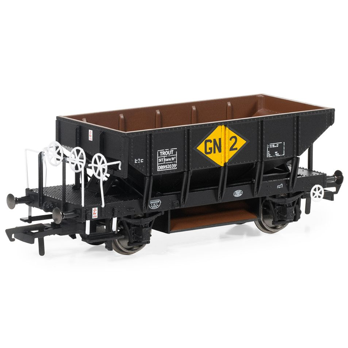 Hornby R60249 BR, 'Trout' Ballast Hopper, DB992039 - OO Gauge