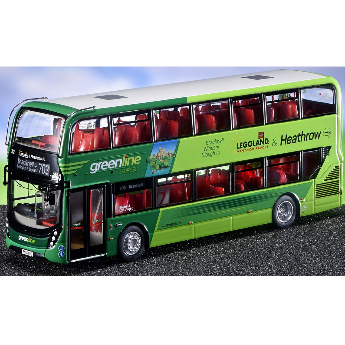 Northcord UK0074 ADL Enviro400 Reading Buses - Greenline