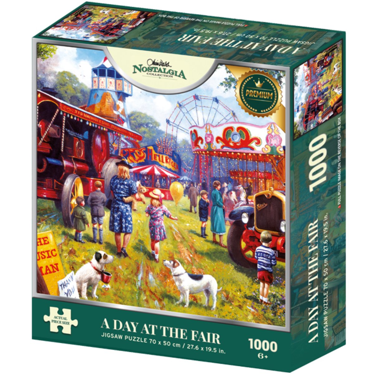 A Day At The Fair - Kevin Walsh 1000 Piece Jigsaw Puzzle - Phillips Hobbies