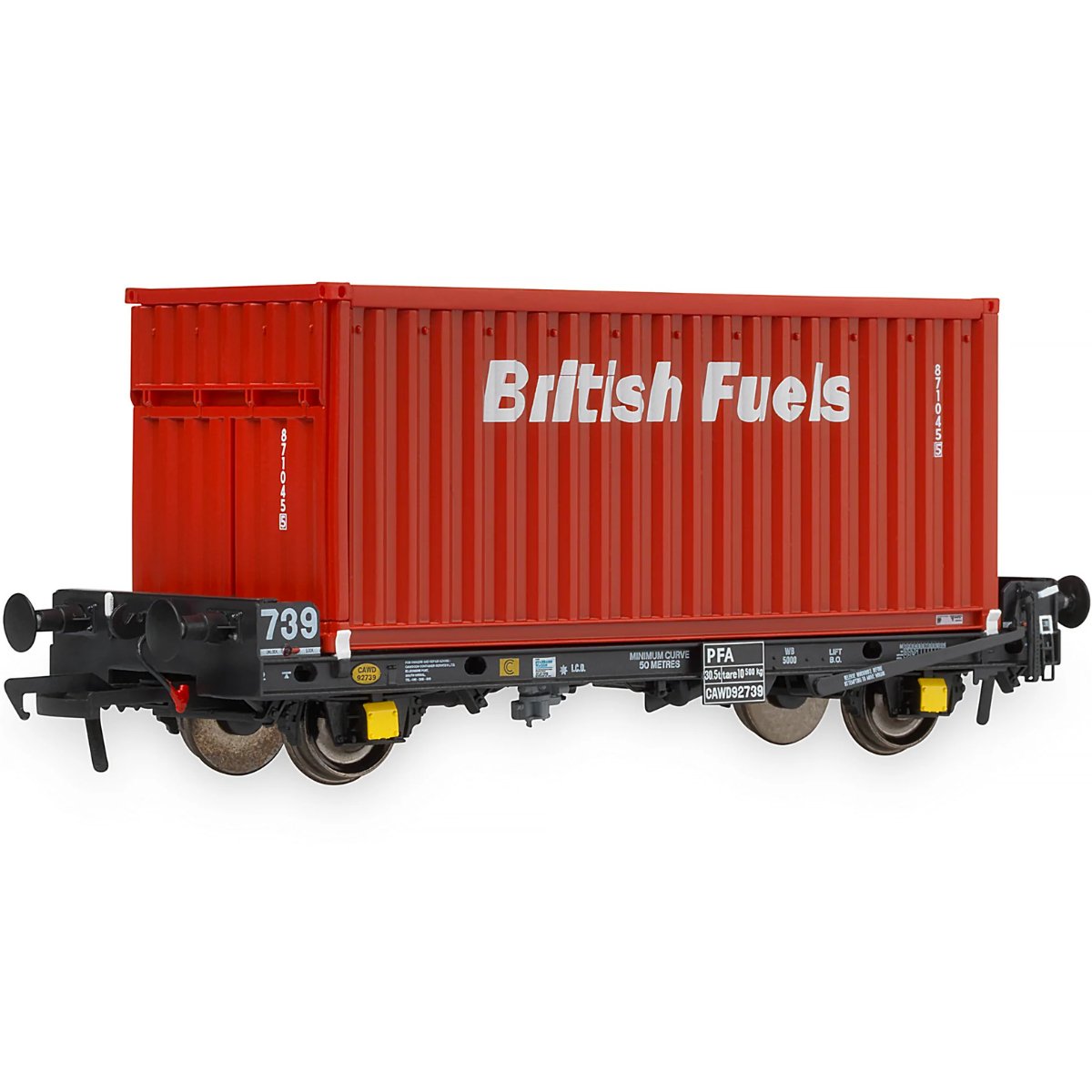 Accurascale PFA - British Fuels Coal Containers I - Phillips Hobbies