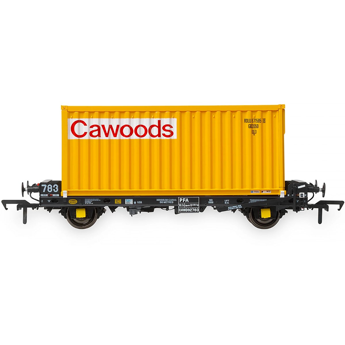 Accurascale PFA - Cawoods Coal Containers E - Phillips Hobbies