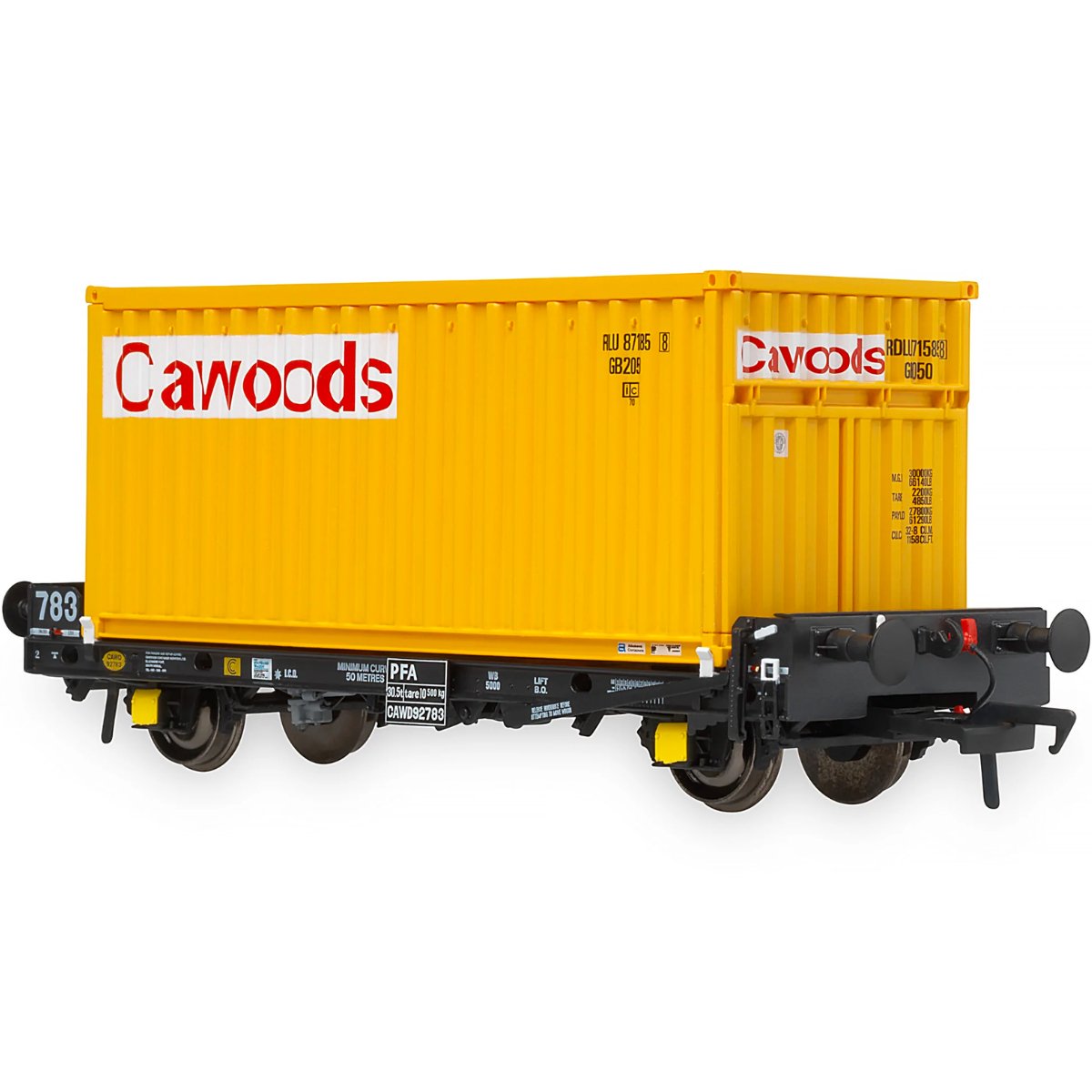 Accurascale PFA - Cawoods Coal Containers E - Phillips Hobbies