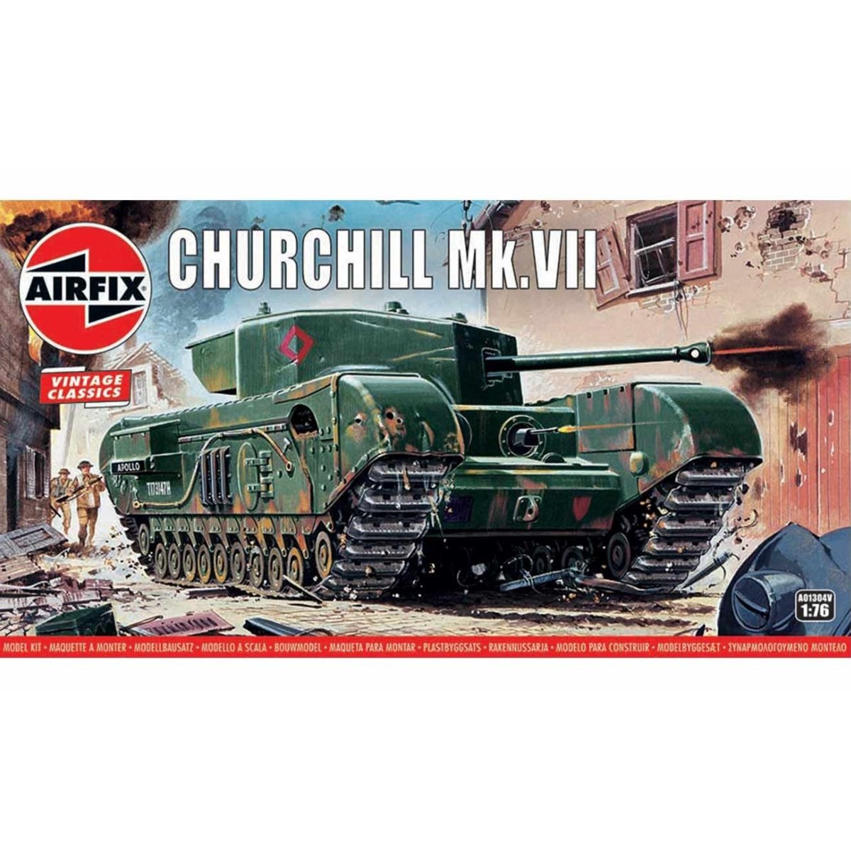 Airfix A01304V Churchill Mk.VII 1:76 - Phillips Hobbies