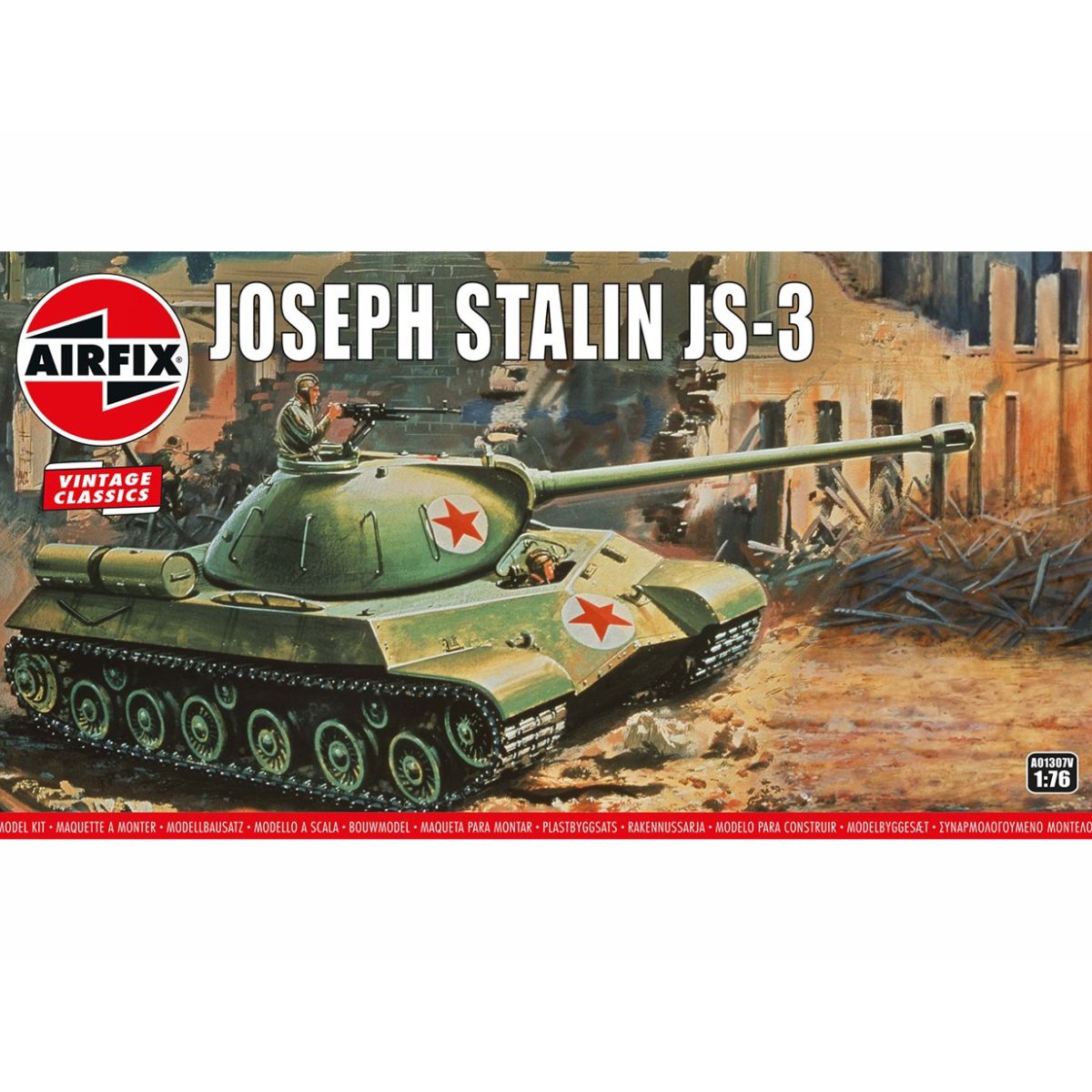 Airfix A01307V Joseph Stalin JS3 Russian Tank 1:76 - Phillips Hobbies