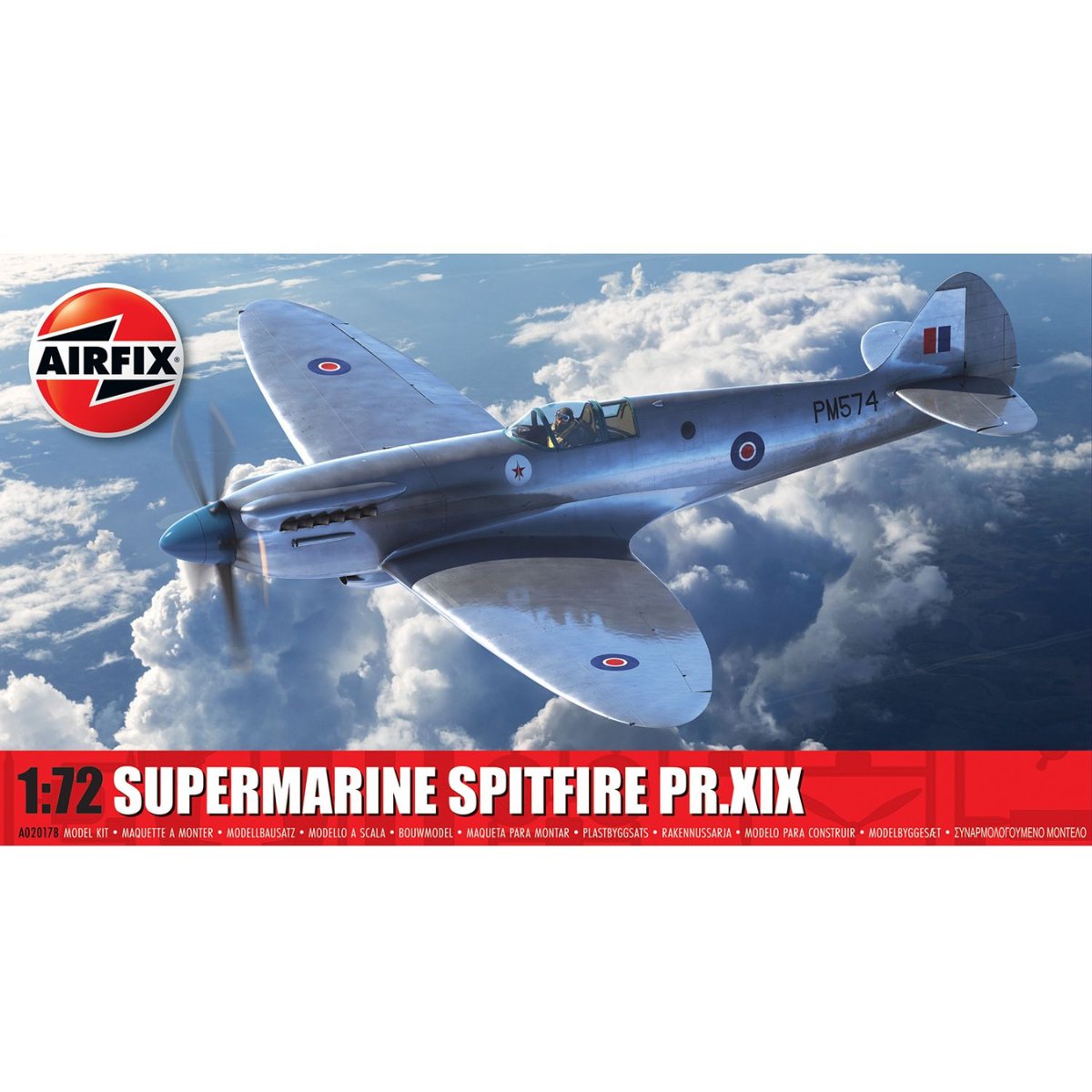 Airfix A02017B Supermarine Spitfire PR.XIX 1:72 - Phillips Hobbies