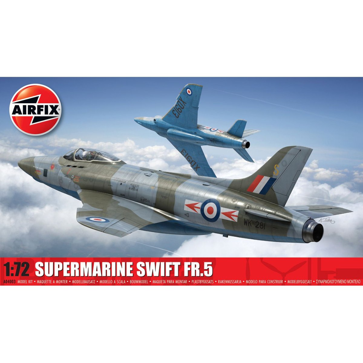 Airfix A04003 Supermarine Swift FR.5 1:72 - Phillips Hobbies