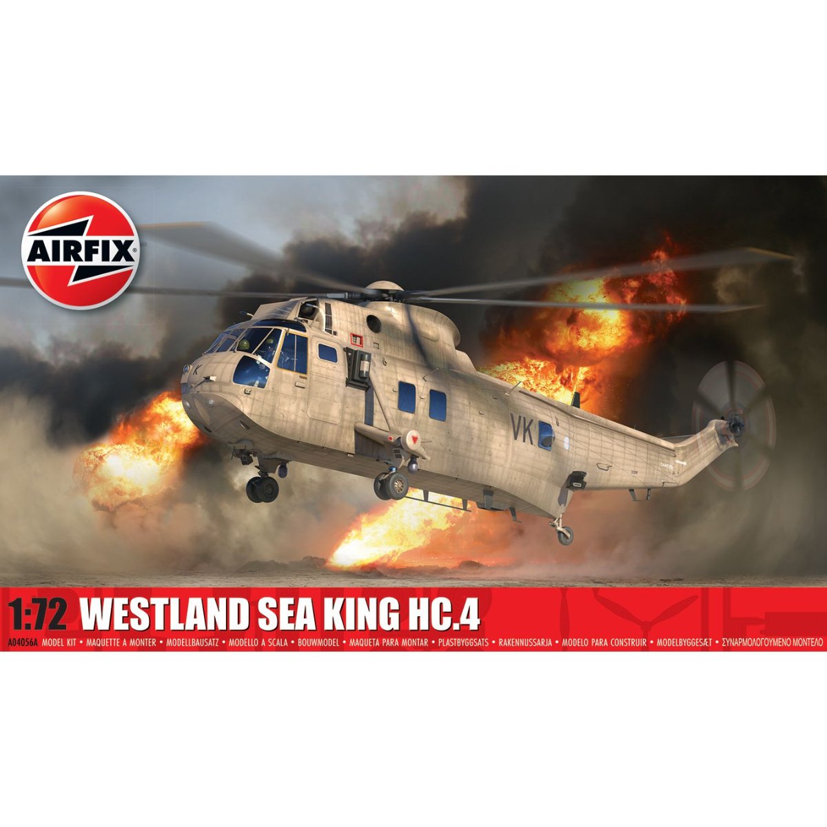 Airfix A04056A Westland Sea King HC.4 1:72 - Phillips Hobbies