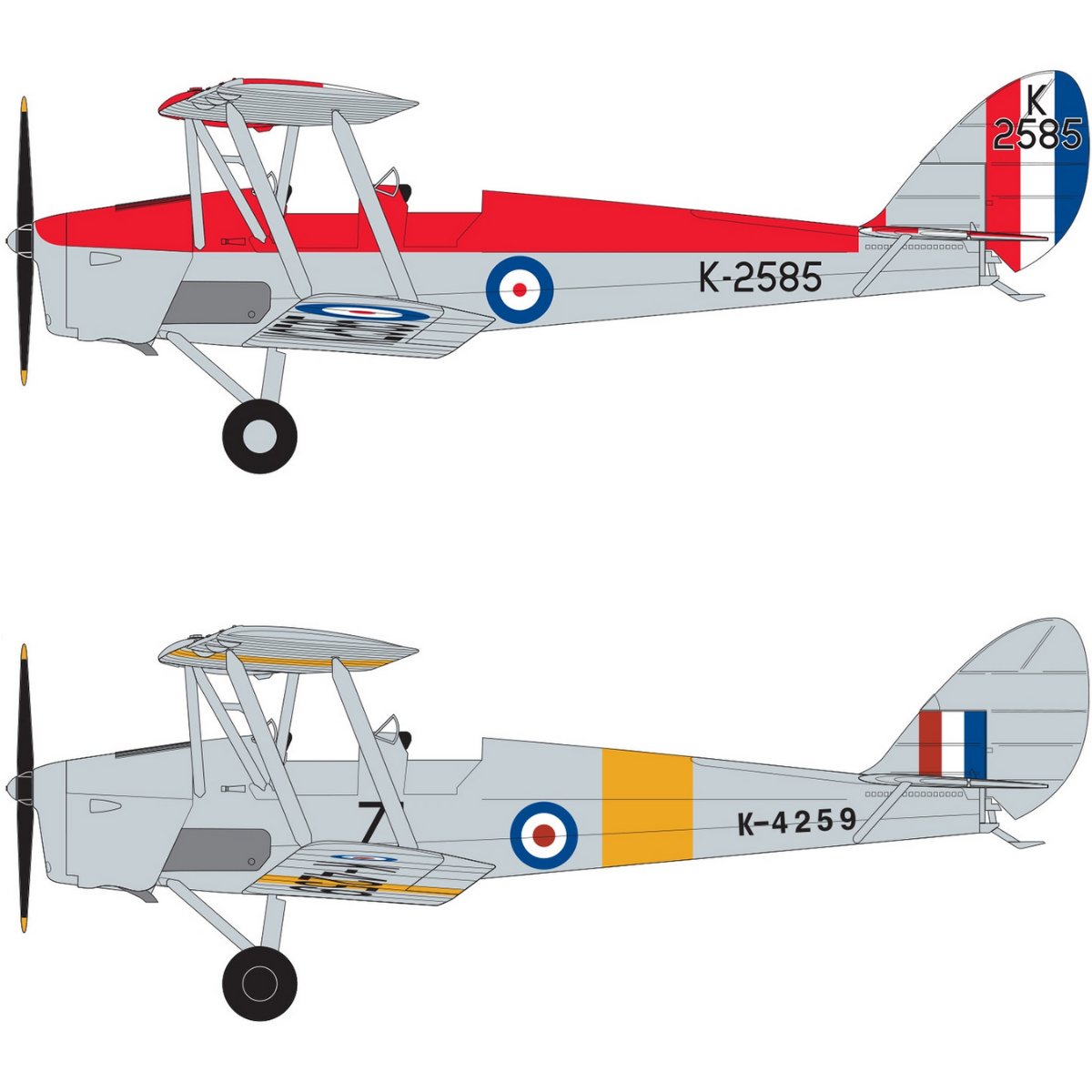 Airfix A04104 de Havilland D.H.82a Tiger Moth 1:48 - Phillips Hobbies