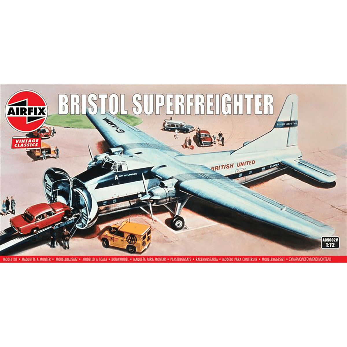 Airfix A05002V Bristol Superfreighter Plastic Kit - 1:72 Scale - Phillips Hobbies