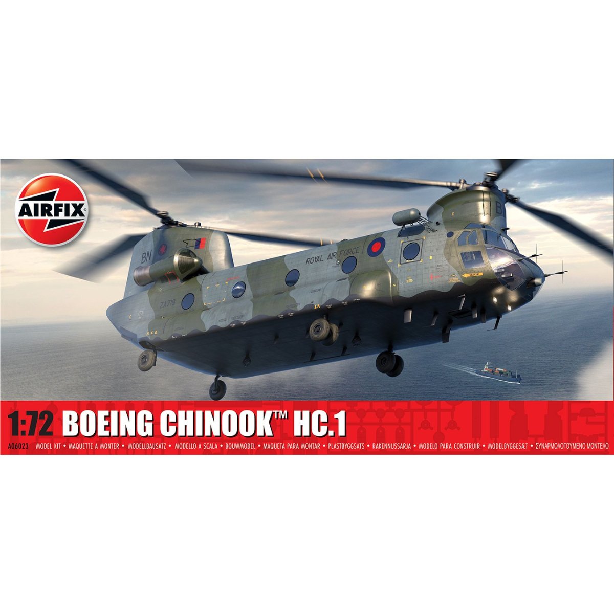 Airfix A06023 Boeing Chinook HC.1 1:72 - Phillips Hobbies