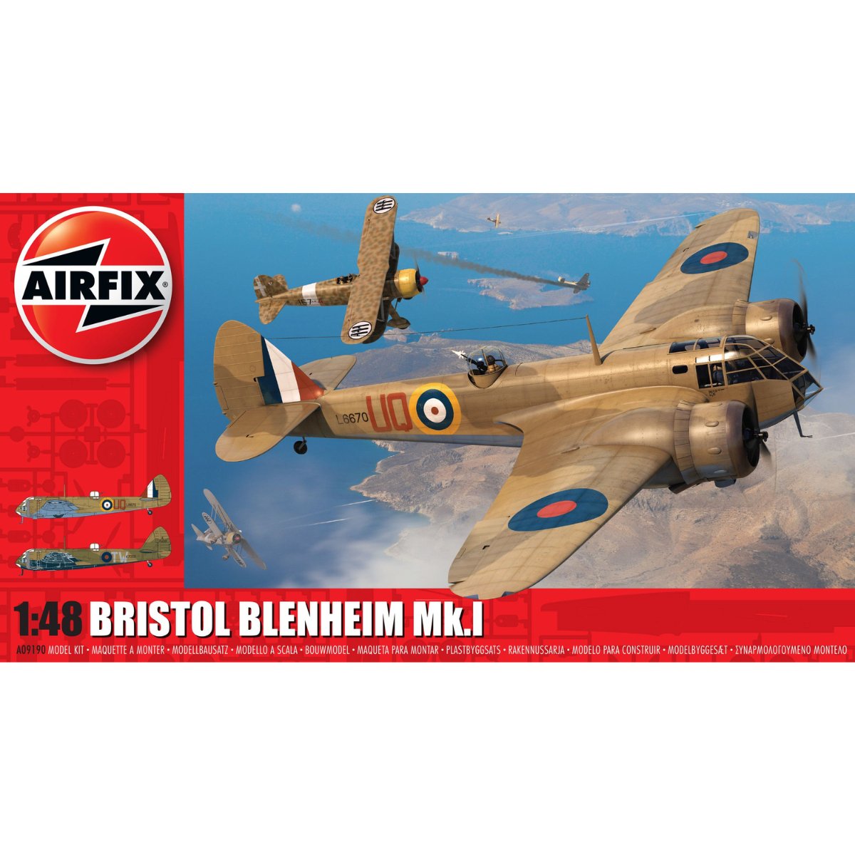 Airfix A09190 Bristol Blenheim Mk.I 1:48 - Phillips Hobbies