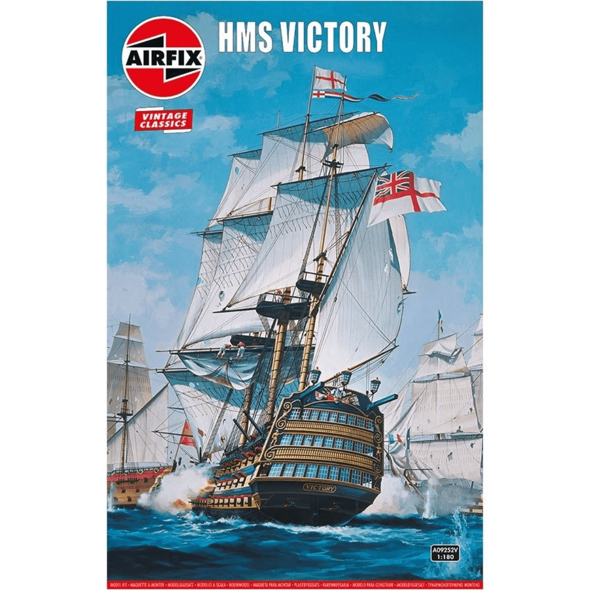 Airfix A09252V HMS Victory Plastic Kit - 1:180 Scale - Phillips Hobbies