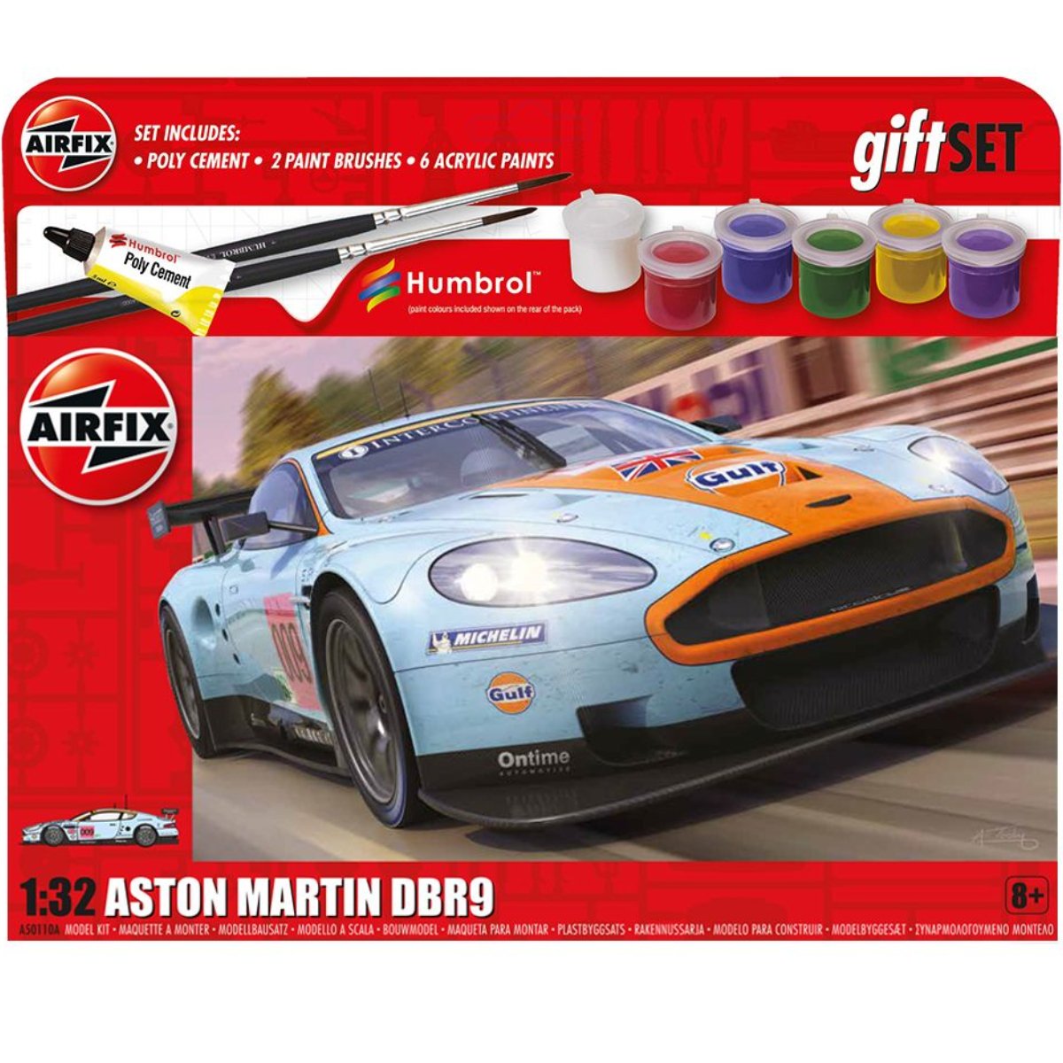 Airfix A50110A Hanging Gift Set Aston Martin DBR9 1:32 - Phillips Hobbies