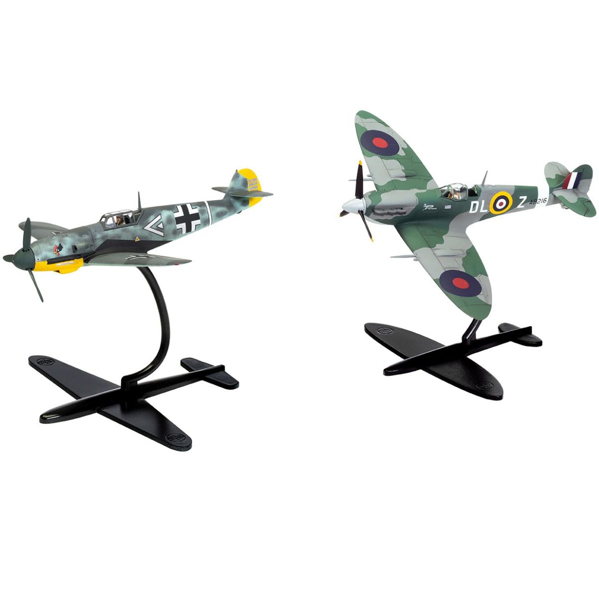 Airfix A50194 Supermarine Spitfire Mk.Vc vs Bf109F - 4 Dogfight Double 1:72 - Phillips Hobbies