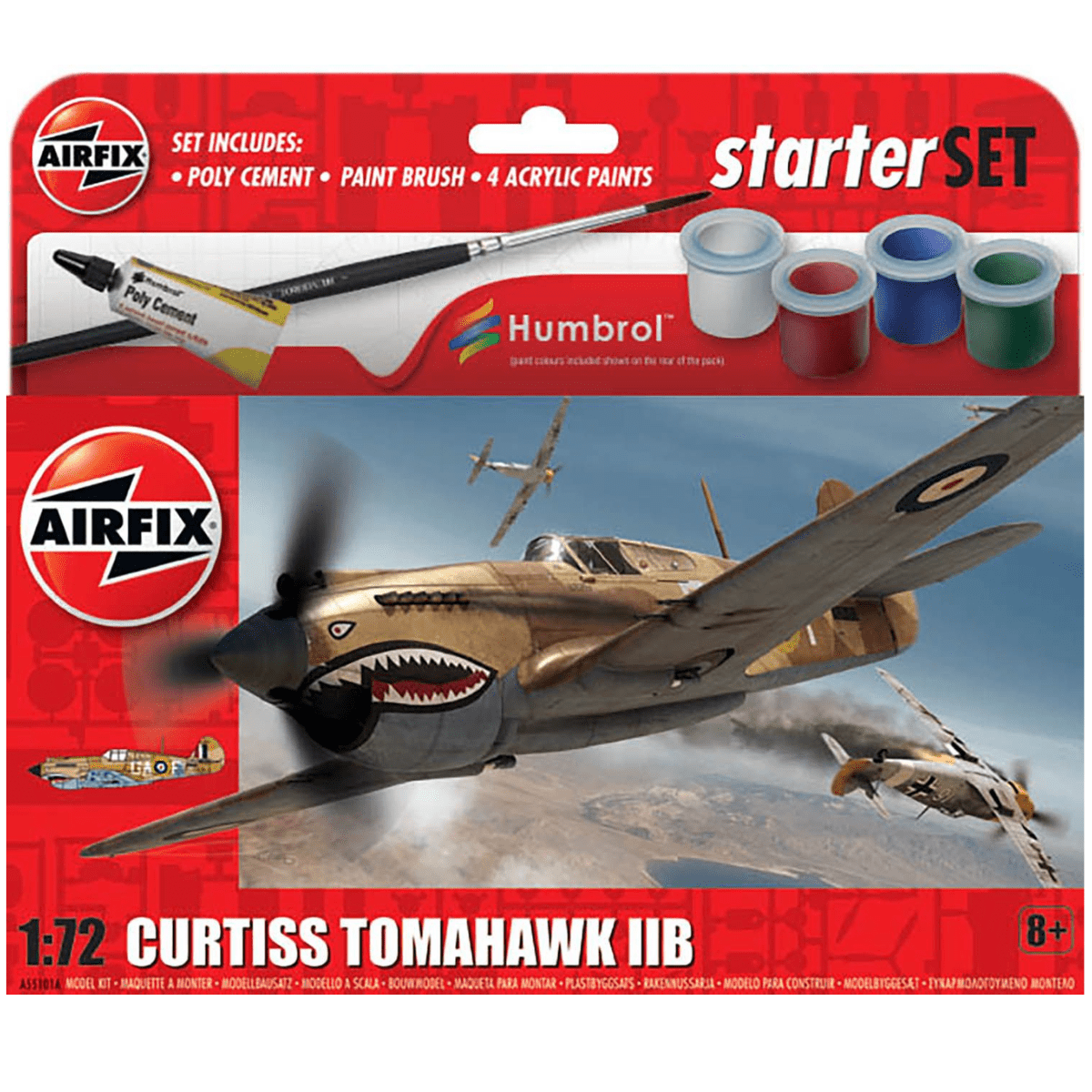 Airfix A55101A Curtiss Tomahawk IIB 1:72 - Phillips Hobbies