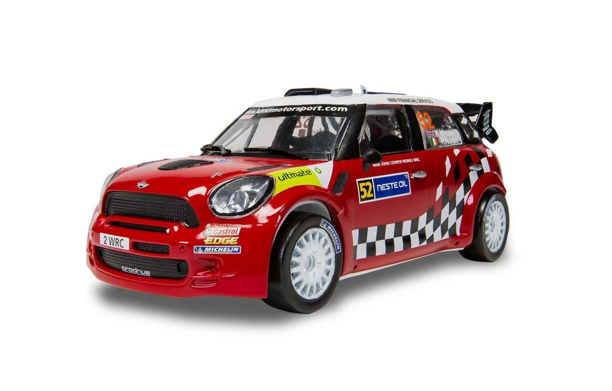 Airfix A55304A MINI Countryman WRC Gift Set Plastic Kit 1:32 Scale - Phillips Hobbies