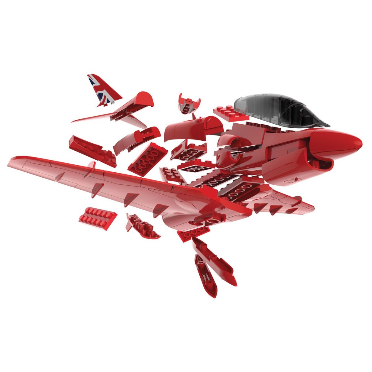 Airfix J6018 QUICKBUILD Red Arrows Hawk - Phillips Hobbies