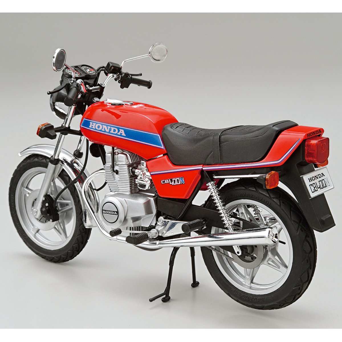 Aoshima Honda CB400N Hawk-Ⅲ '78 Plastic Kit - 1:12 Scale - Phillips Hobbies