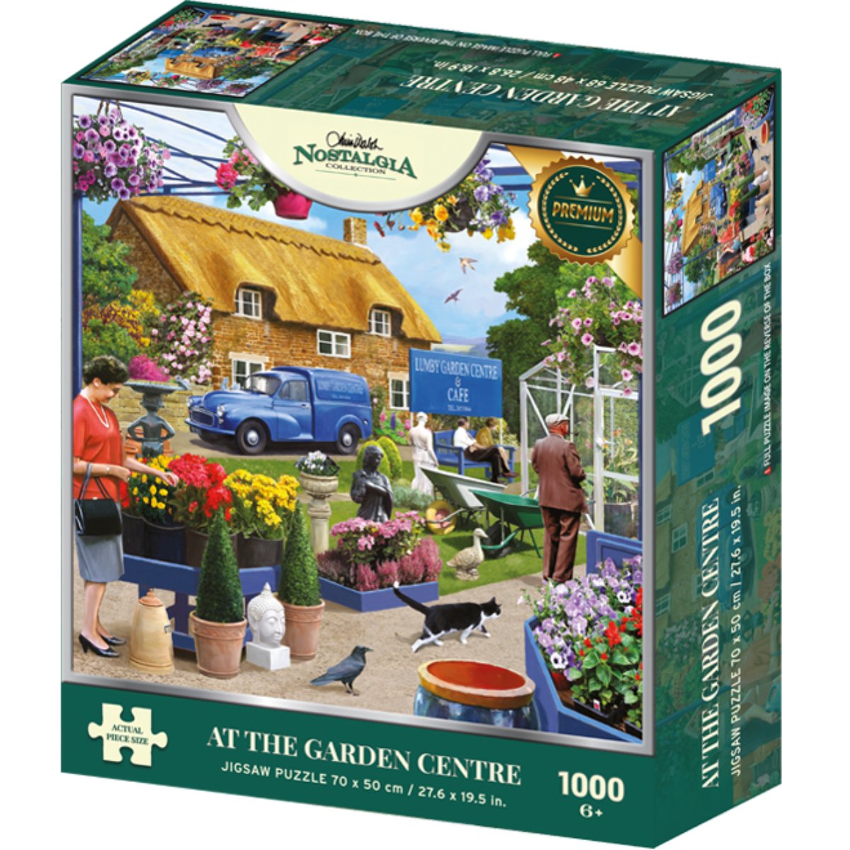 At The Garden Centre - Kevin Walsh 1000 Piece Jigsaw Puzzle - Phillips Hobbies