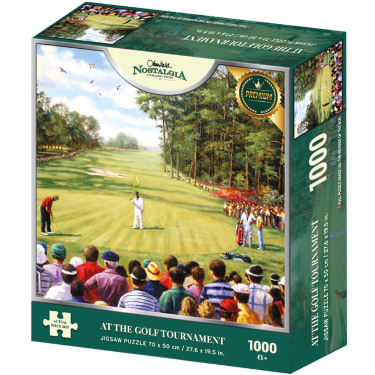 At The Golf Tournament - Kevin Walsh 1000 Piece Jigsaw Puzzle - Phillips Hobbies