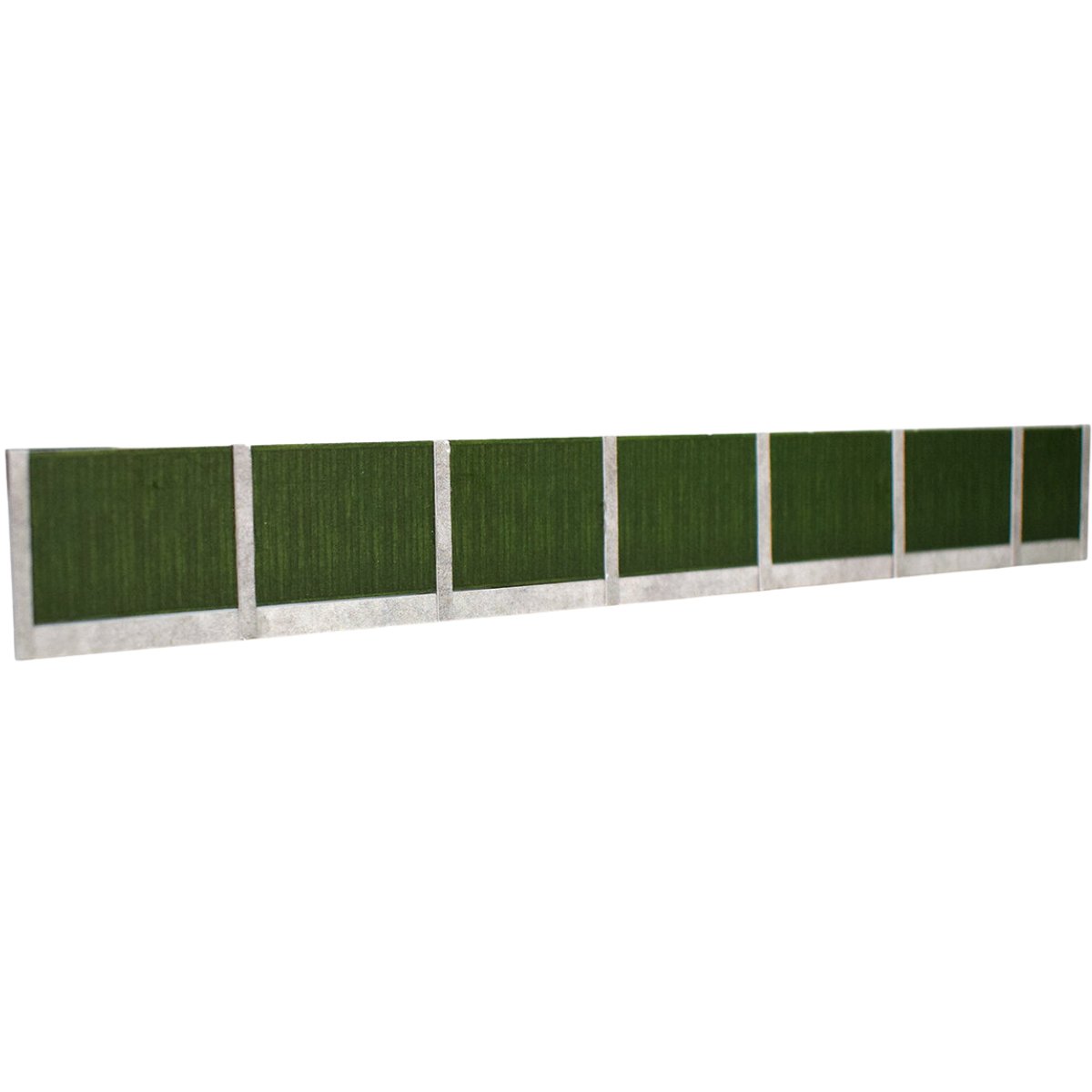 ATD Models Timber Fence with Concrete Posts (Green) - OO Gauge - Phillips Hobbies