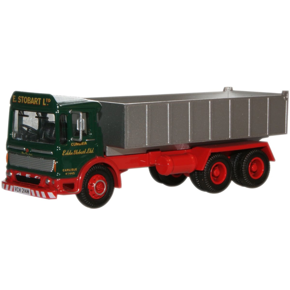 Atlas Editions AEC Ergomatic 6 Wheel Tipper Eddie Stobart - 1:76 Scale - Phillips Hobbies