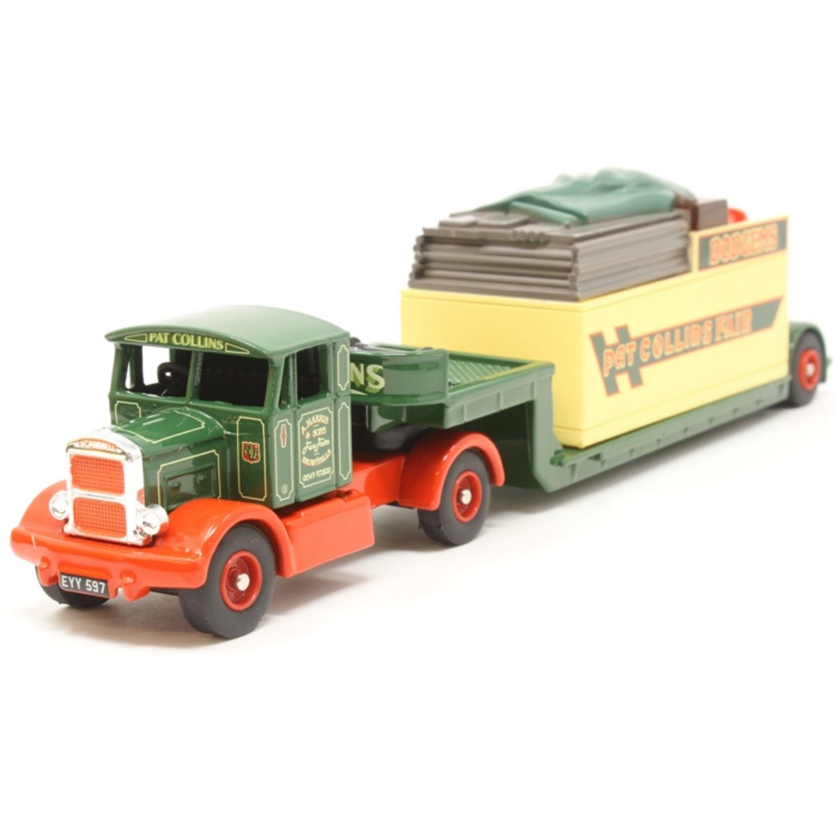 Atlas Editions Scammell Contractor & Load - Pat Collins Fair (Dodgems) - Phillips Hobbies