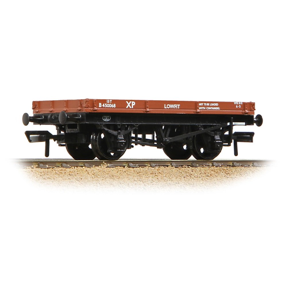 Bachmann 1 Plank 'Lowfit' Wagon BR Bauxite (Early) - OO Gauge - Phillips Hobbies