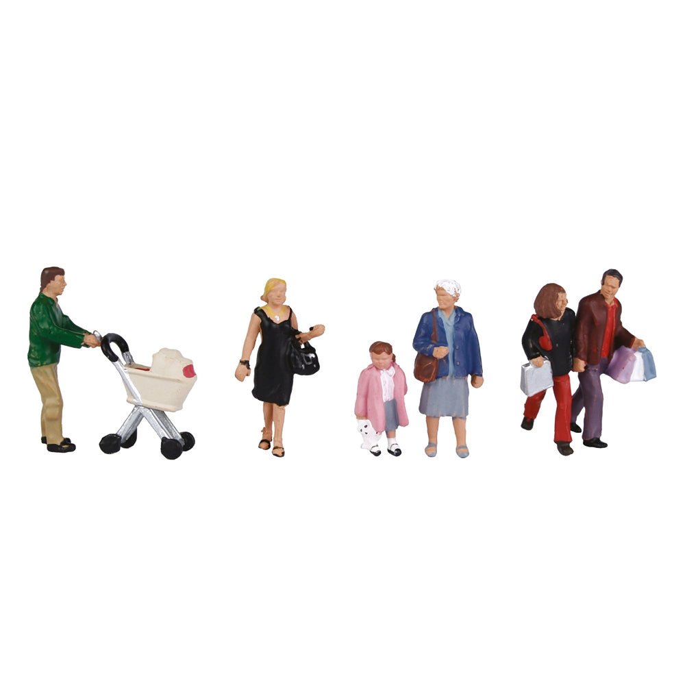 Bachmann 36 - 046 Scenecraft Shopping Figures - OO Gauge - Phillips Hobbies