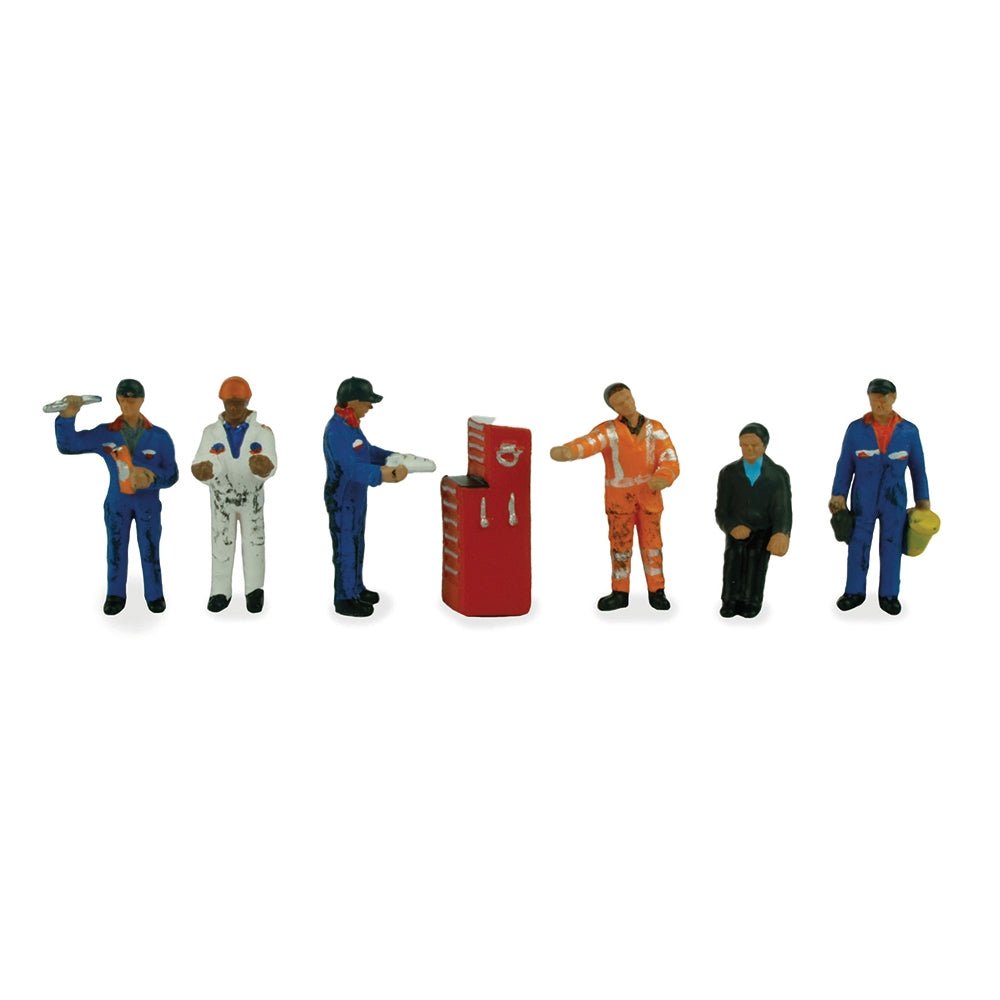 Bachmann 36 - 051 Scenecraft Traction Maintenance Depot Workers Figures - OO Gauge - Phillips Hobbies