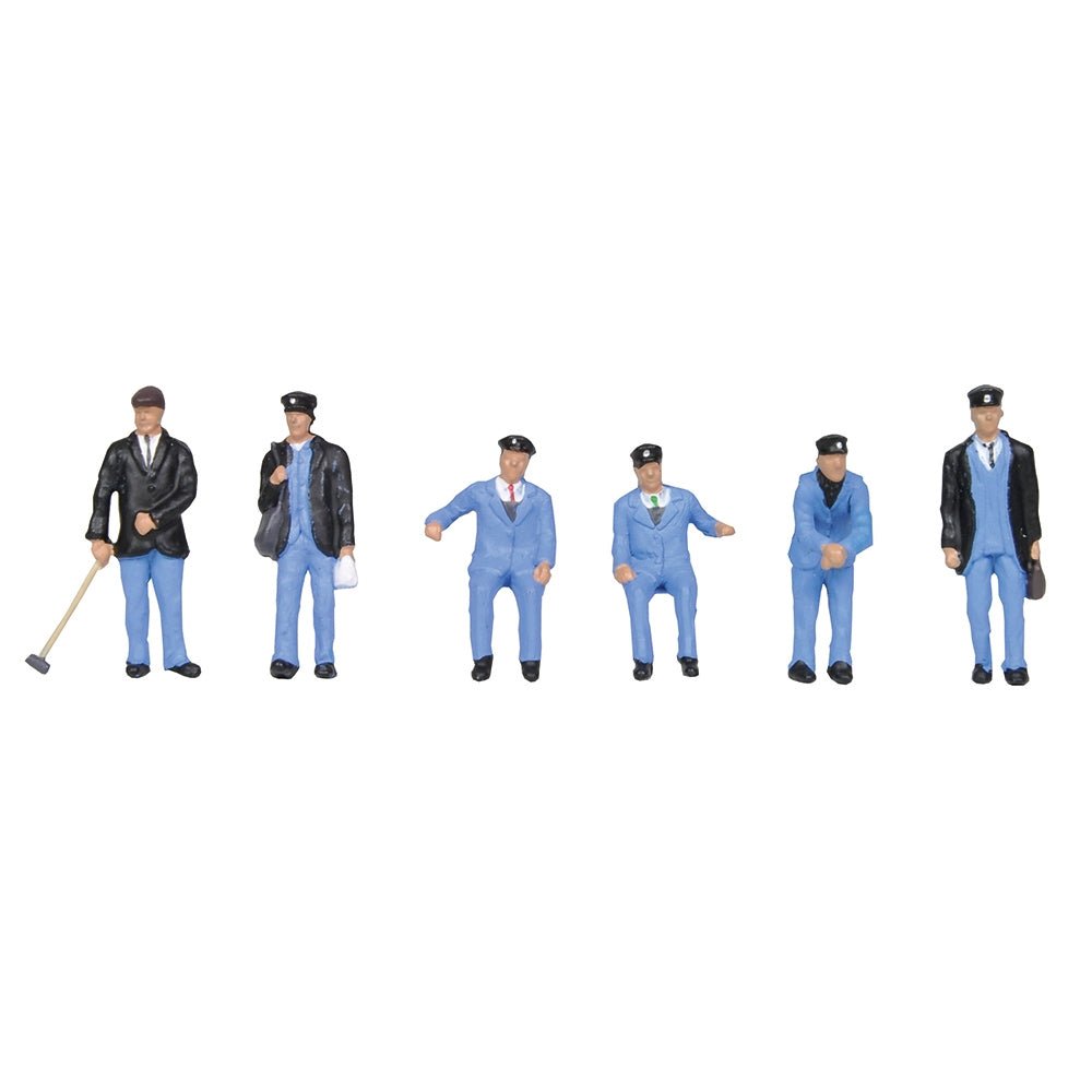 Bachmann 36 - 407 Scenecraft 1950s Train Crew Figures - OO Gauge - Phillips Hobbies