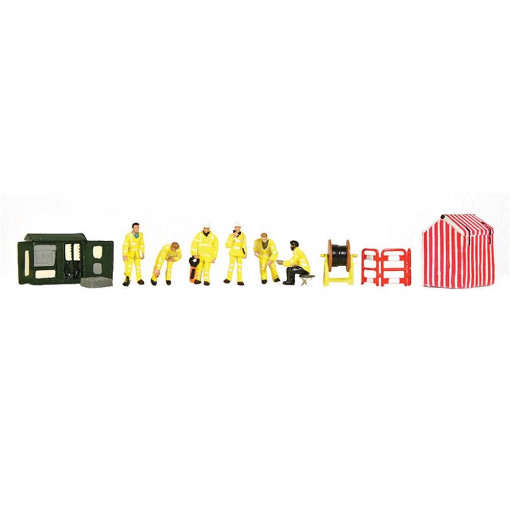 Bachmann 36 - 410 Scenecraft Roadside Technicians - OO Gauge - Phillips Hobbies