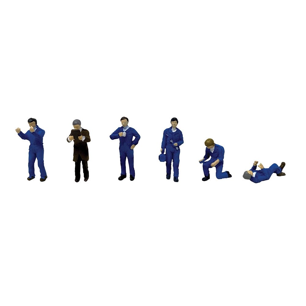 Bachmann 36 - 422 Scenecraft Garage Staff and Fitters Figures - OO Gauge - Phillips Hobbies