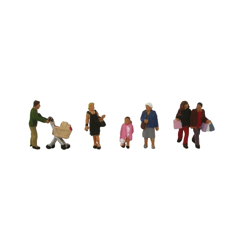 Bachmann 379 - 306 Scenecraft Shopping Figures - N Gauge - Phillips Hobbies