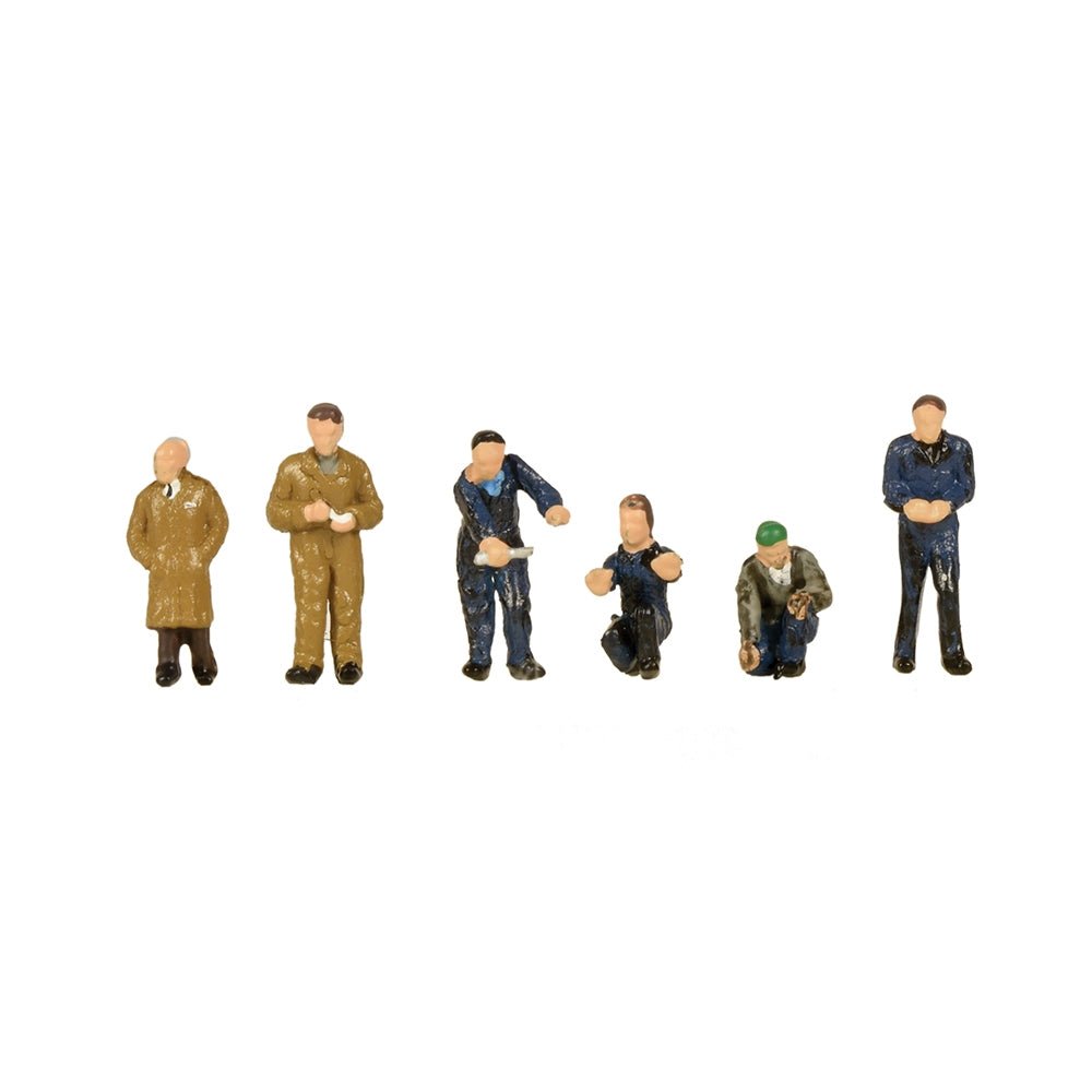 Bachmann 379 - 316 Scenecraft Factory Workers & Foreman Figures - N Gauge - Phillips Hobbies