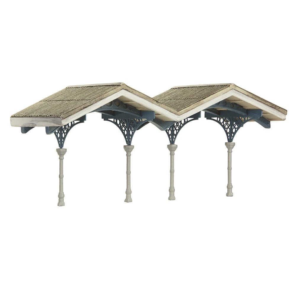 Bachmann 42 - 0068B Scenecraft March Station Canopy Blue - N Gauge - Phillips Hobbies