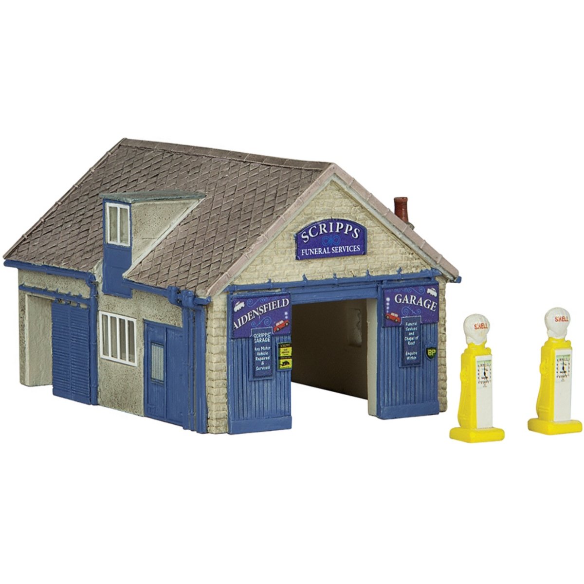 Bachmann 42 - 076Z Scenecraft Aidensfield Garage - N Gauge - Phillips Hobbies