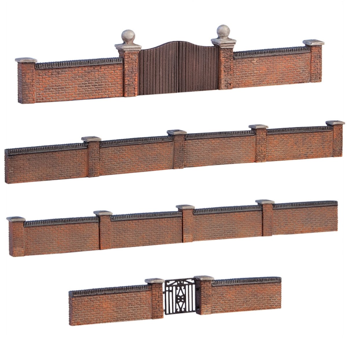 Bachmann 42 - 541 Walls and Gates - N Gauge - Phillips Hobbies