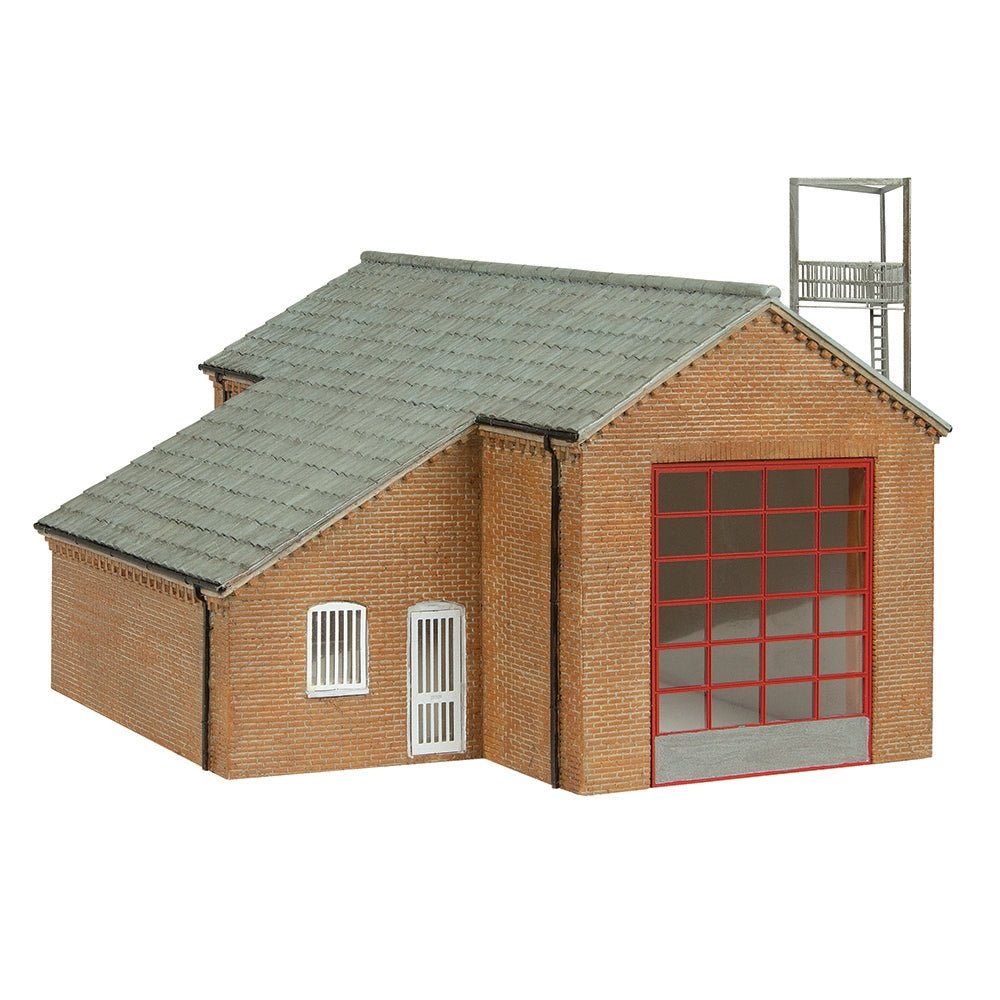 Bachmann 44 - 0177 Scenecraft Fire Station - OO Gauge - Phillips Hobbies