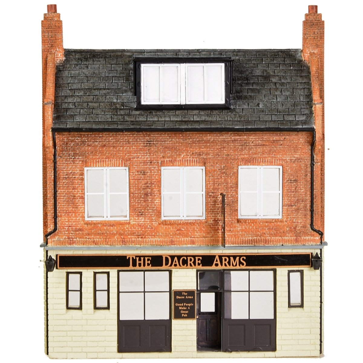 Bachmann 44 - 0208 Scenecraft Low Relief Dacre Arms Pub - OO Gauge - Phillips Hobbies