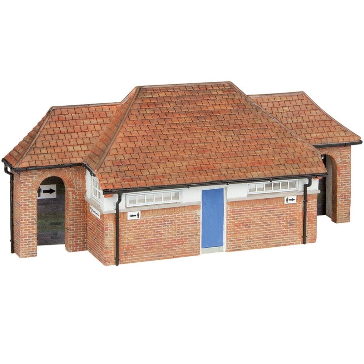 Bachmann 44 - 0209 Low Relief Pagoda Roof Toilet - OO Gauge - Phillips Hobbies