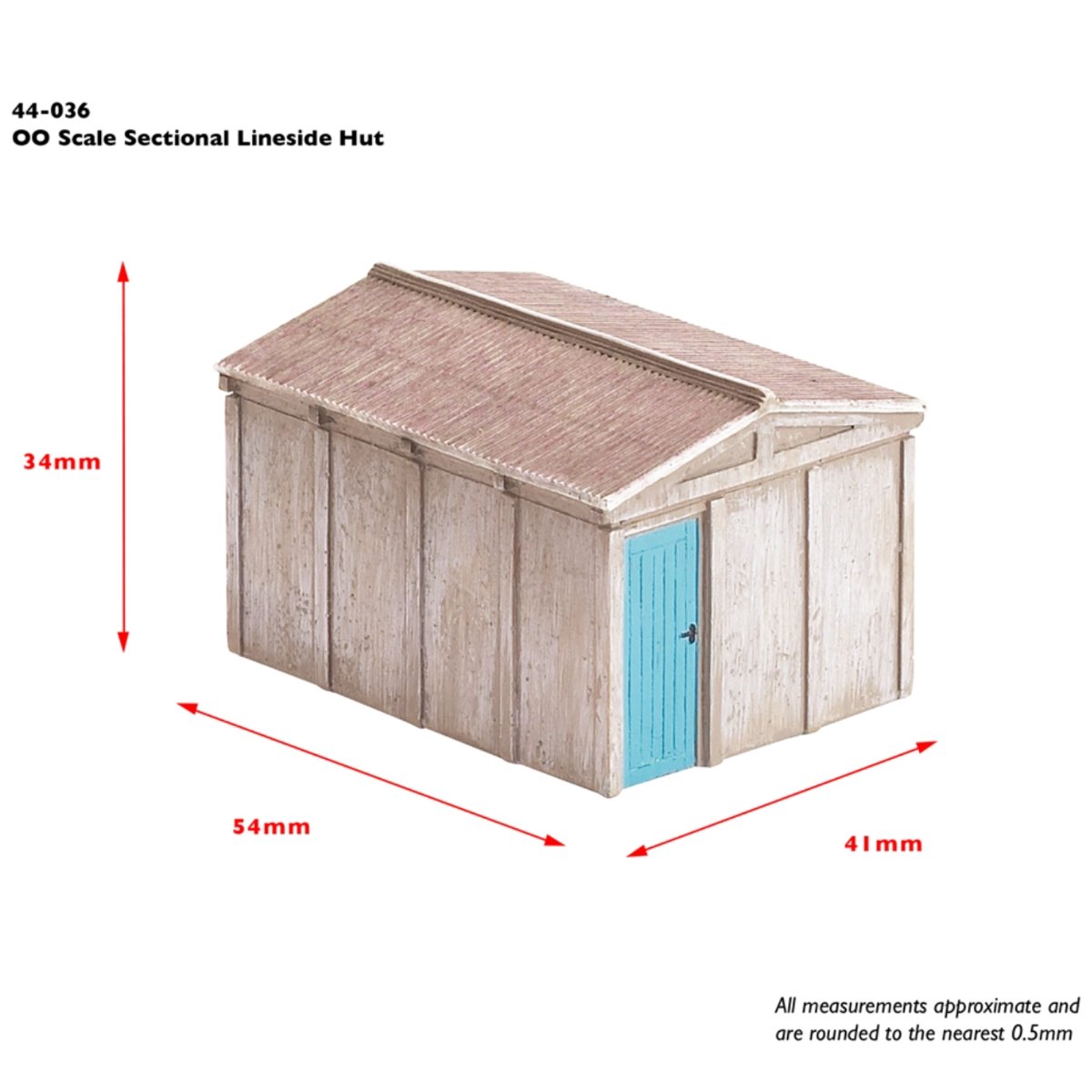 Bachmann 44 - 036 Scenecraft Sectional Lineside Hut - OO Gauge - Phillips Hobbies