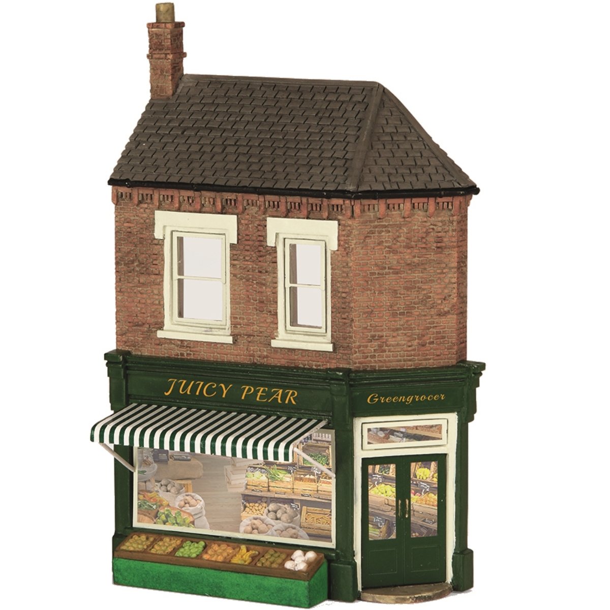 Bachmann 44 - 253 Scenecraft Low Relief Greengrocers - OO Gauge - Phillips Hobbies