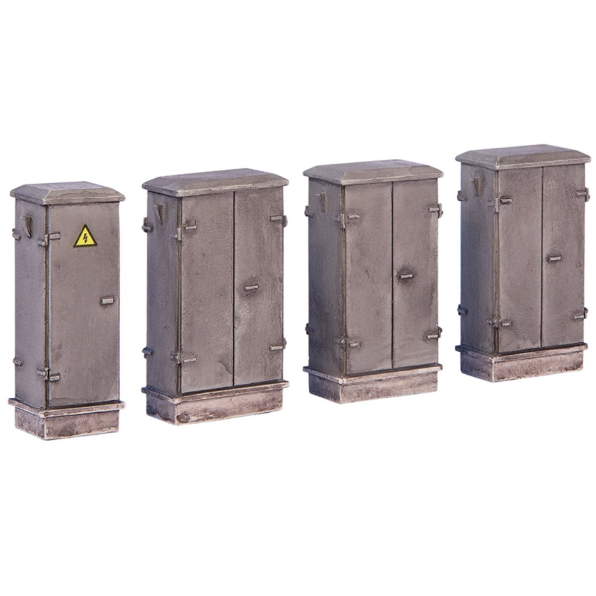 Bachmann 44 - 560 Lineside Cabinets Pack of 4 - OO Gauge - Phillips Hobbies