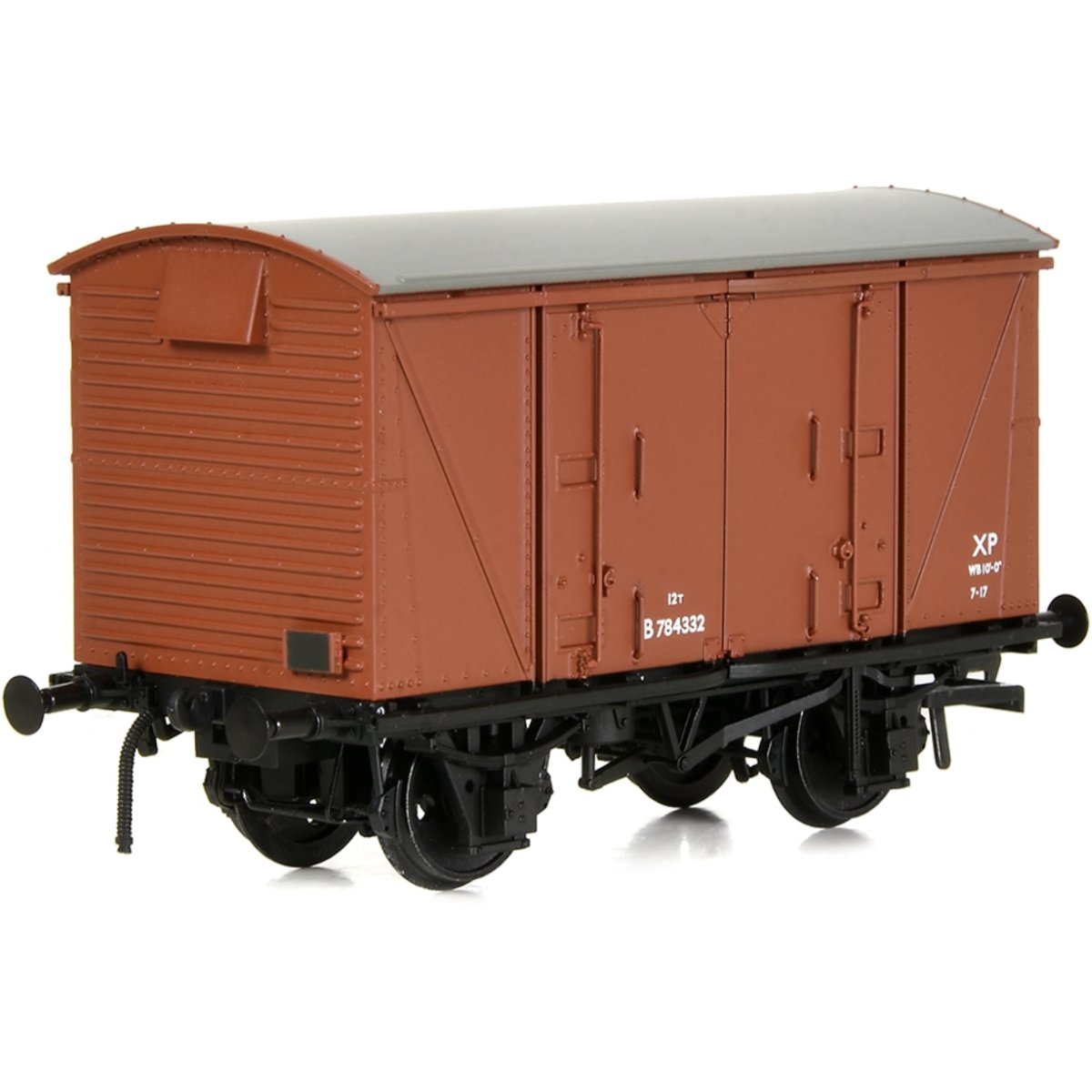 Bachmann BR 12T 'Vanwide' Ventilated Van BR Bauxite (Early) - OO Gauge - Phillips Hobbies