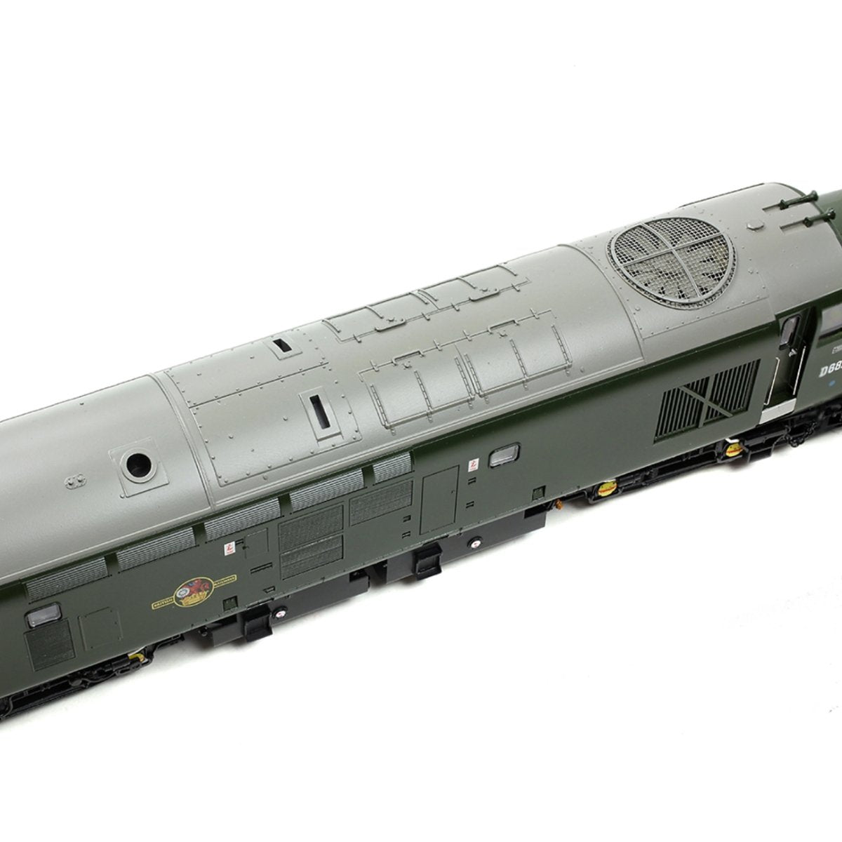 Bachmann Class 37/0 Centre Headcode D6829 BR Green (Small Yellow Panels) - OO Gauge - Phillips Hobbies