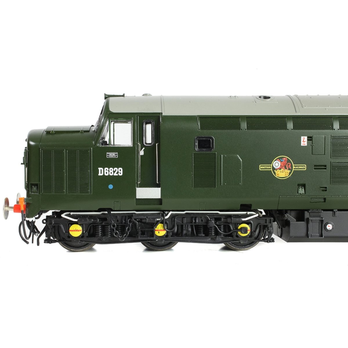 Bachmann Class 37/0 Centre Headcode D6829 BR Green (Small Yellow Panels) - OO Gauge - Phillips Hobbies