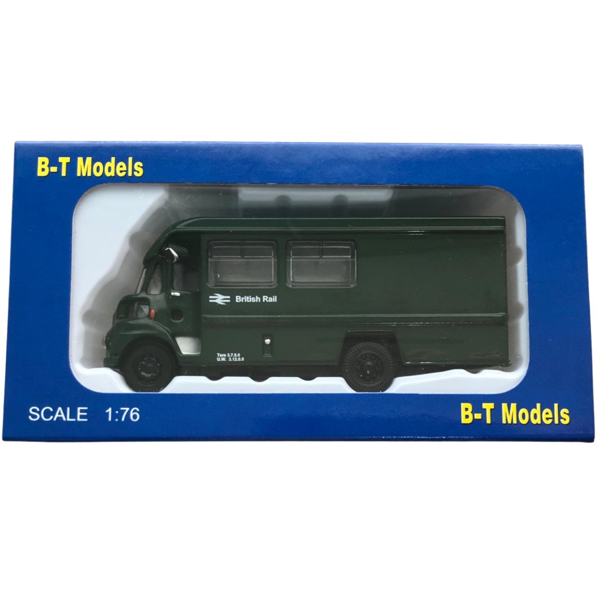 BT Models DA62 Leyland FG Crewbus British Rail (Green) - 1:76 Scale - Phillips Hobbies