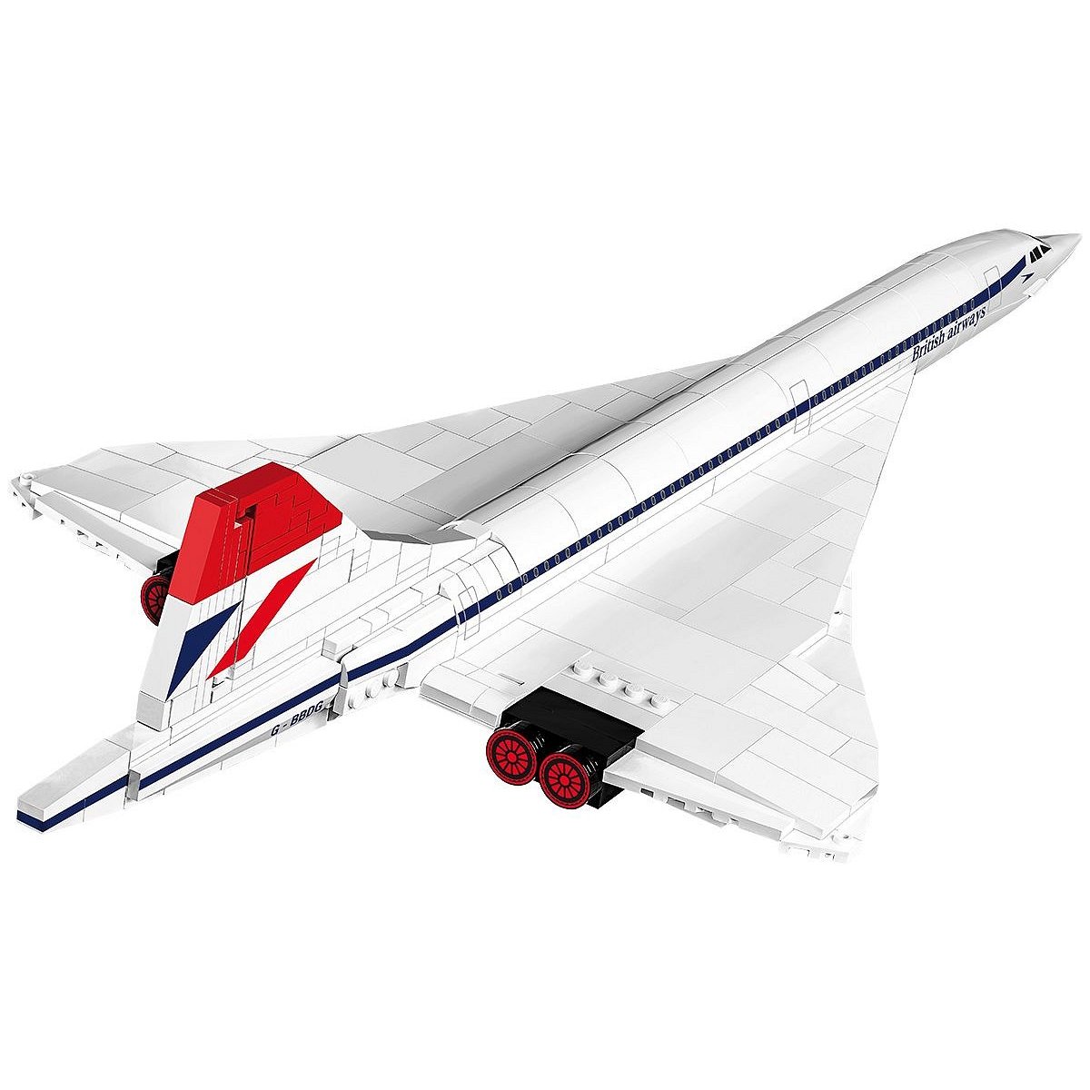 COBI 1917 Concorde G - BBDG 1:95 Scale Brick Model 455pcs - Phillips Hobbies